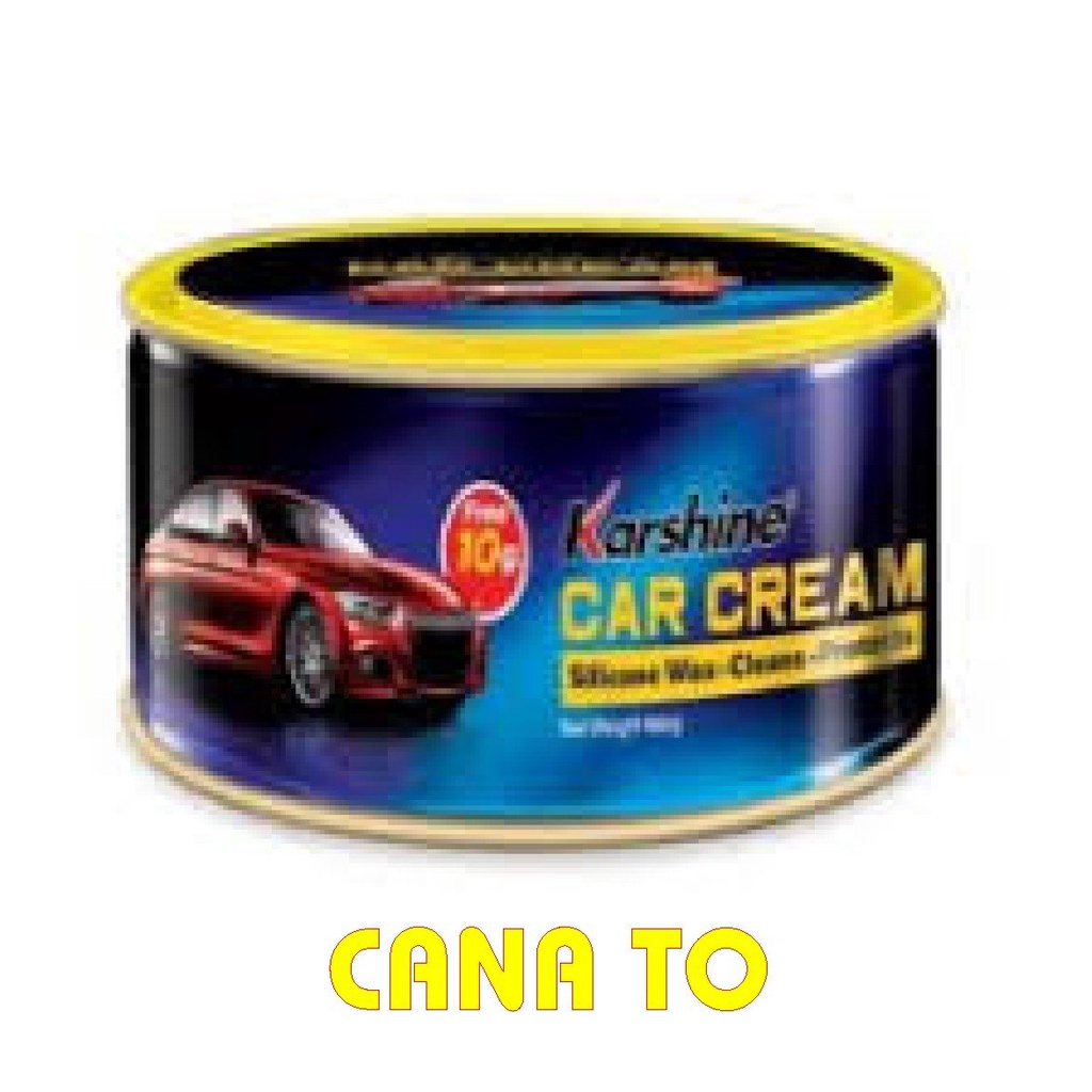 Cana đánh bóng Karshine car cream 100gr-220gr, Cana thái đỏ100gr-220gr