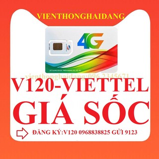 SIM V120 VIETTEL--SIM VIETTEL V120--SIM V120