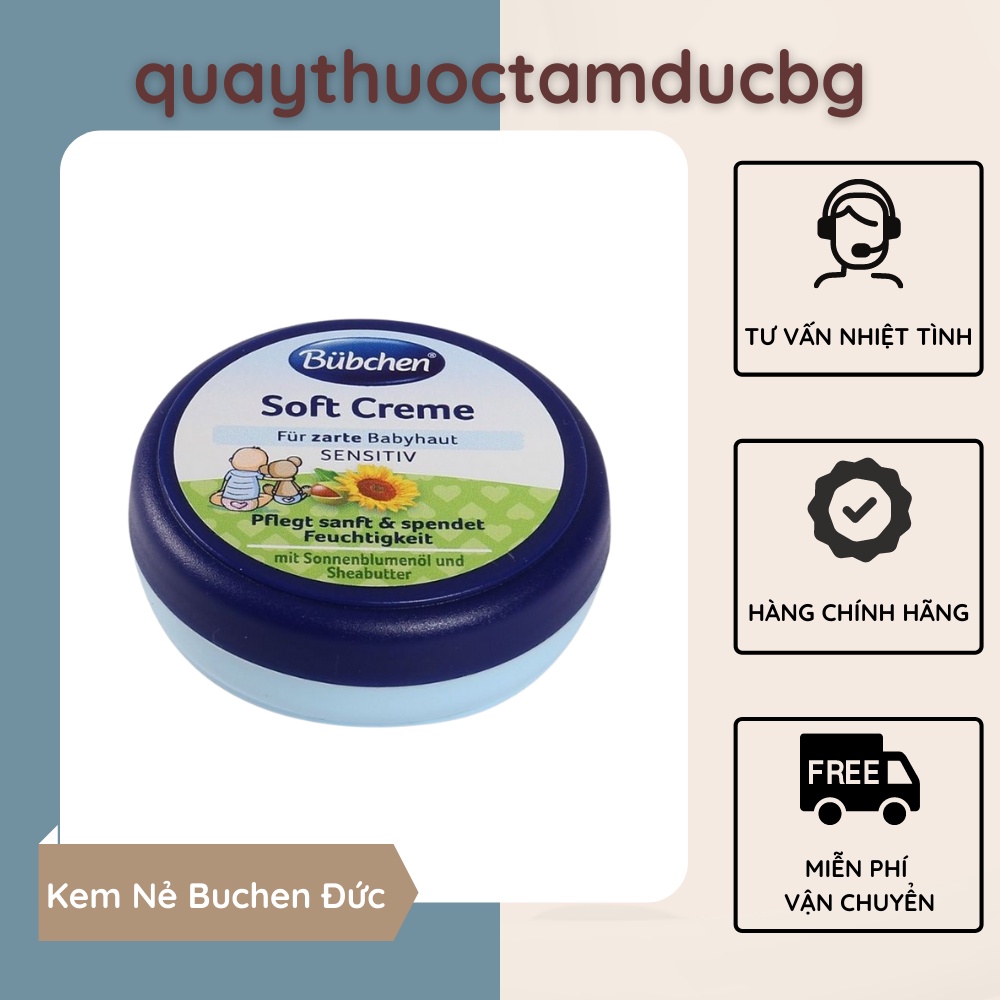 Kem Nẻ Buchen Đức Dưỡng Ẩm Cho Da Chính Hãng 20ml