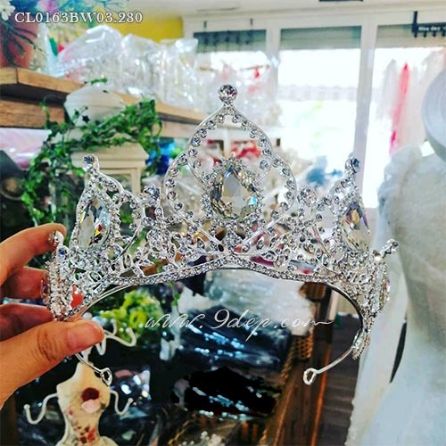 Vương miện cô dâu CL0163BW03