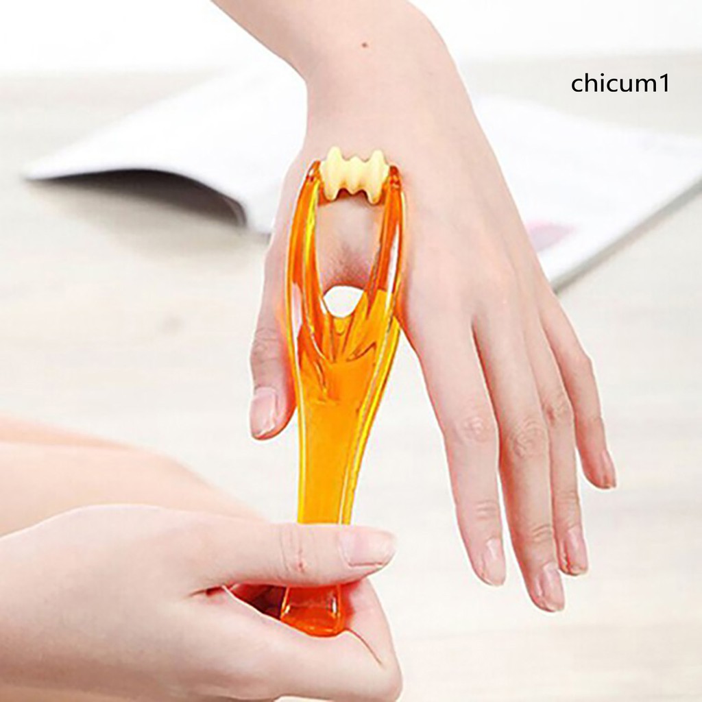 [Hàng mới về] Dụng cụ mát xa bàn tay giúp giảm căng thẳng thiết kế con lăn cầm tay an toàn hiệu quả