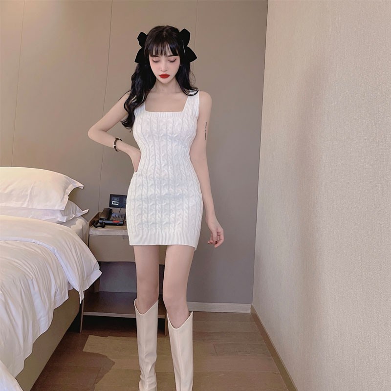 Váy dệt kim dáng ôm thiết kế quyến rũ dành cho nữ | BigBuy360 - bigbuy360.vn