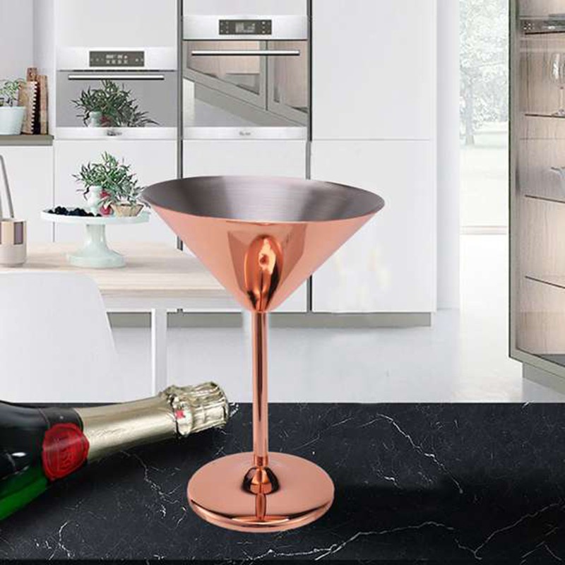 304 Stainless Steel Martini Glass Cocktail Fancy Wine Wine Cup