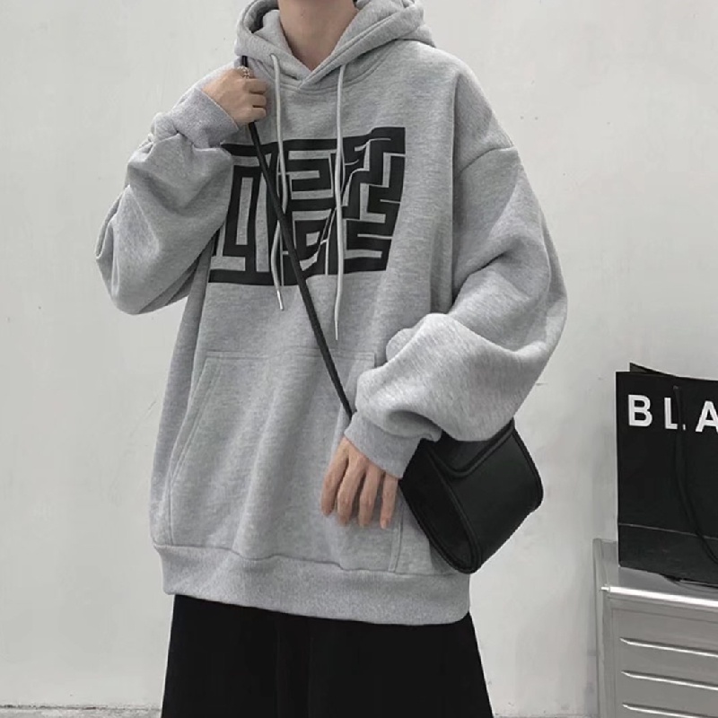 Áo hoodie Mùa Đông Dáng Suông Thoải Mái In Chữ Phong Cách Hàn Quốc Thời Trang Cho Nam Và Nữ [M-5XL]