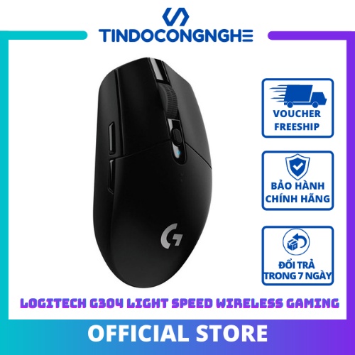 Chuột Chơi Game Logitech G304 Light Speed Wireless Gaming - Chuột Không Dây - Siêu Nhẹ, Pin Siêu Dài, 6 Nút Lập Trình