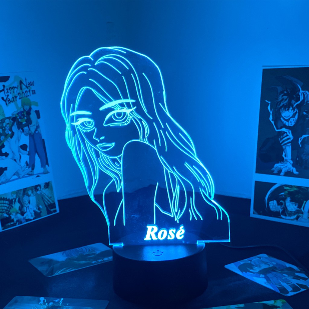 Đèn Led Cảm Ứng Usb Hình Blackpink Độc Đáo Trang Trí Phòng Ngủ