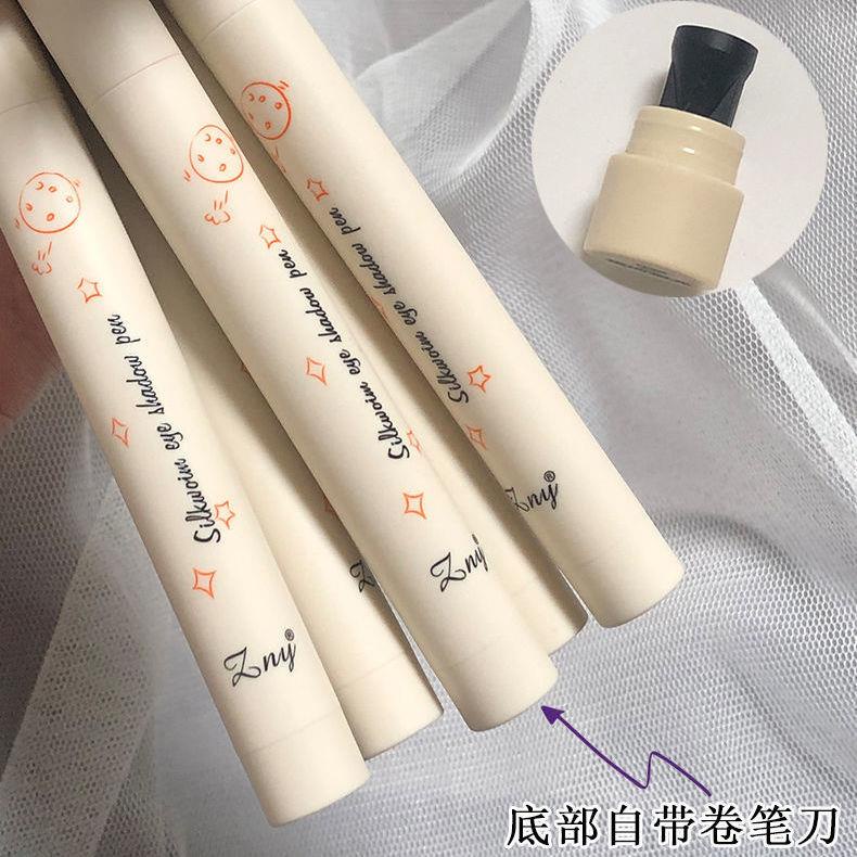 Bút Kẻ Mắt Tơ Tằm Tằm Màu Trắng Ngọc Trai Tạo Đường Viền Mắt Một Đầu powd | BigBuy360 - bigbuy360.vn