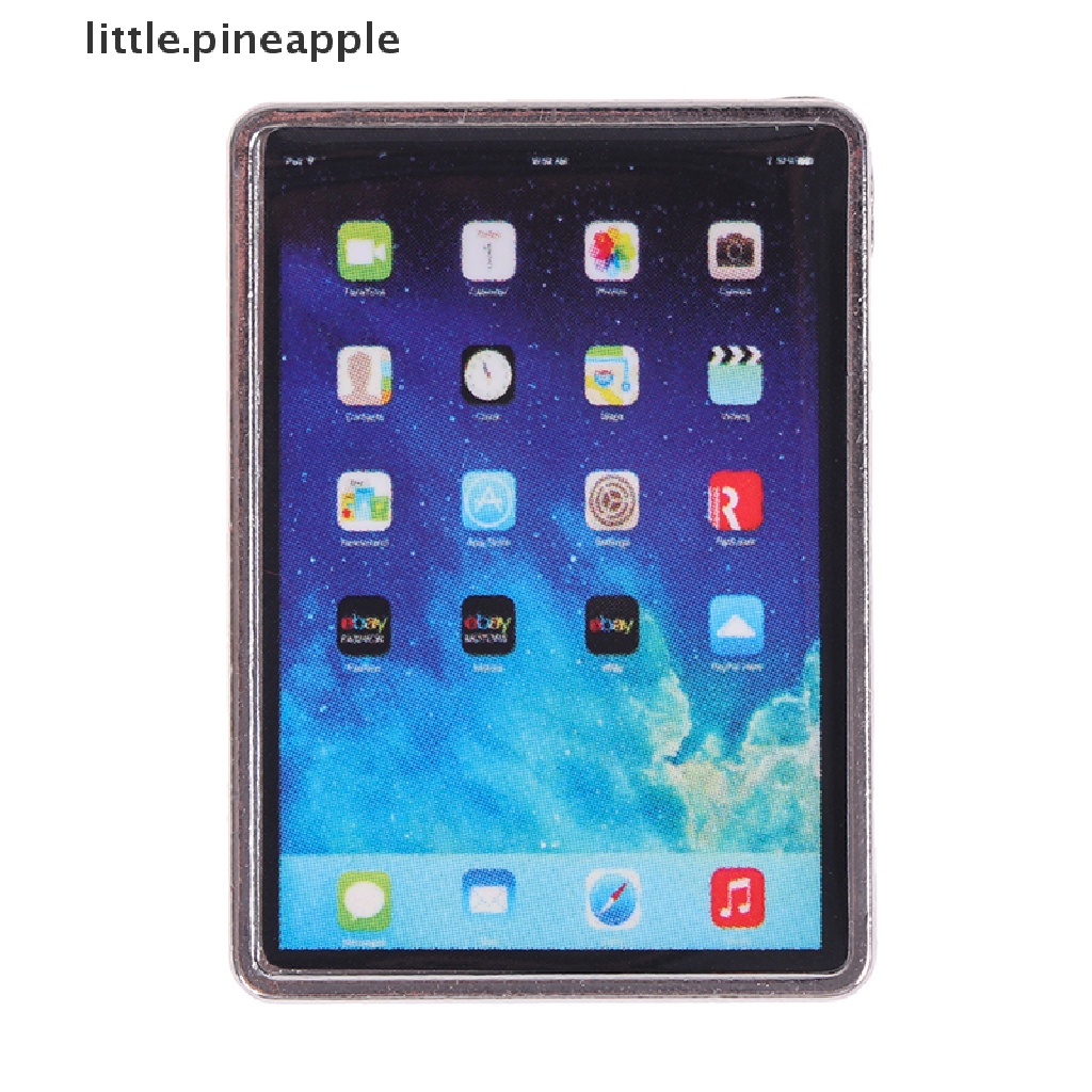 Mô Hình Máy Tính Xách Tay Mini Tỉ Lệ 1: 12 Trang Trí Nhà Búp Bê