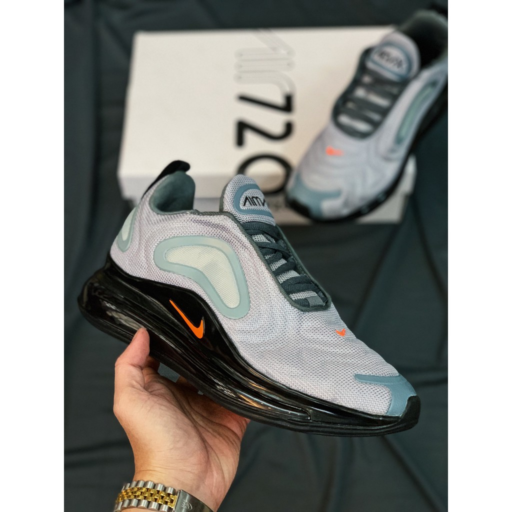 GIÀY AIR MAX 720 NAM NỮ CAO CẤP THỜI TRANG THỂ THAO (XÁM ĐEN)