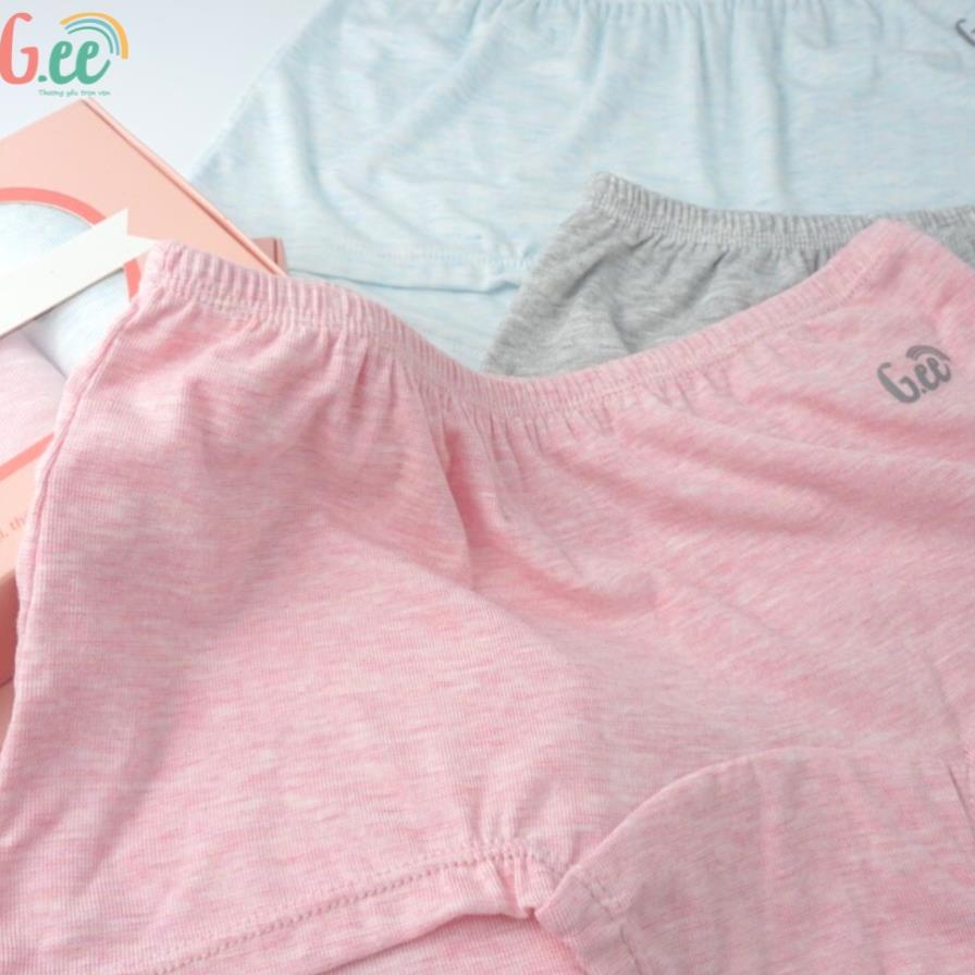 Quần chip bé gái, set 3 chip đùi sợi tre Gee siêu thấm hút, kháng khuẩn, an toàn dễ chịu cho bé.