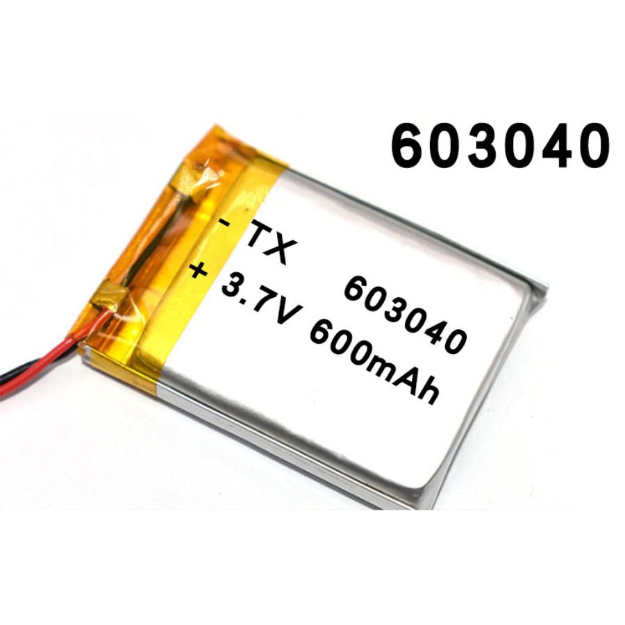 Pin Lithium 3.7V Dung Lương Từ 200-1200mAh