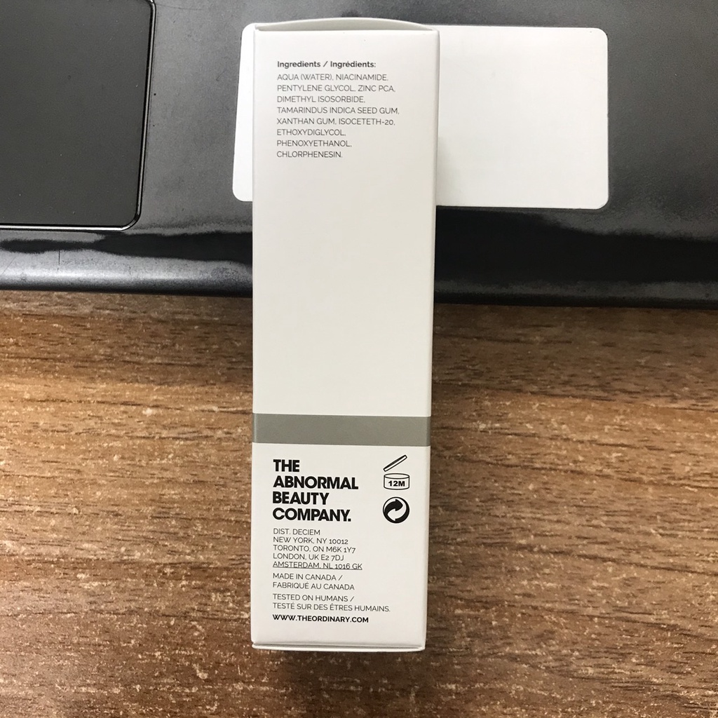 TINH CHẤT THE ORDINARY NIACINAMIDE 10% + ZINC 1%