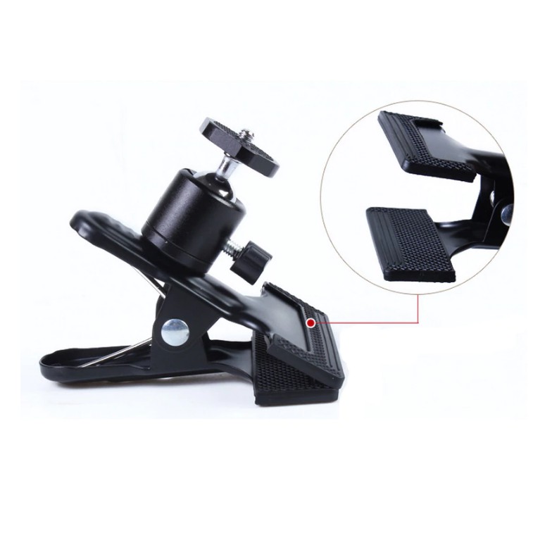 Kẹp clamp nhôm gắn Gopro Hero