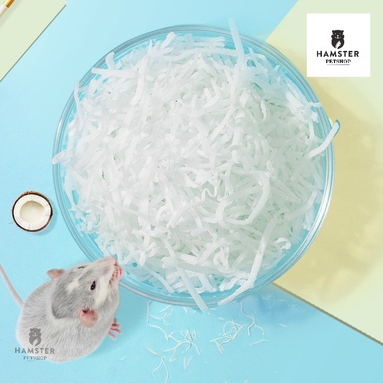 Dừa sợi sấy khô cho hamster và thú cưng nhỏ