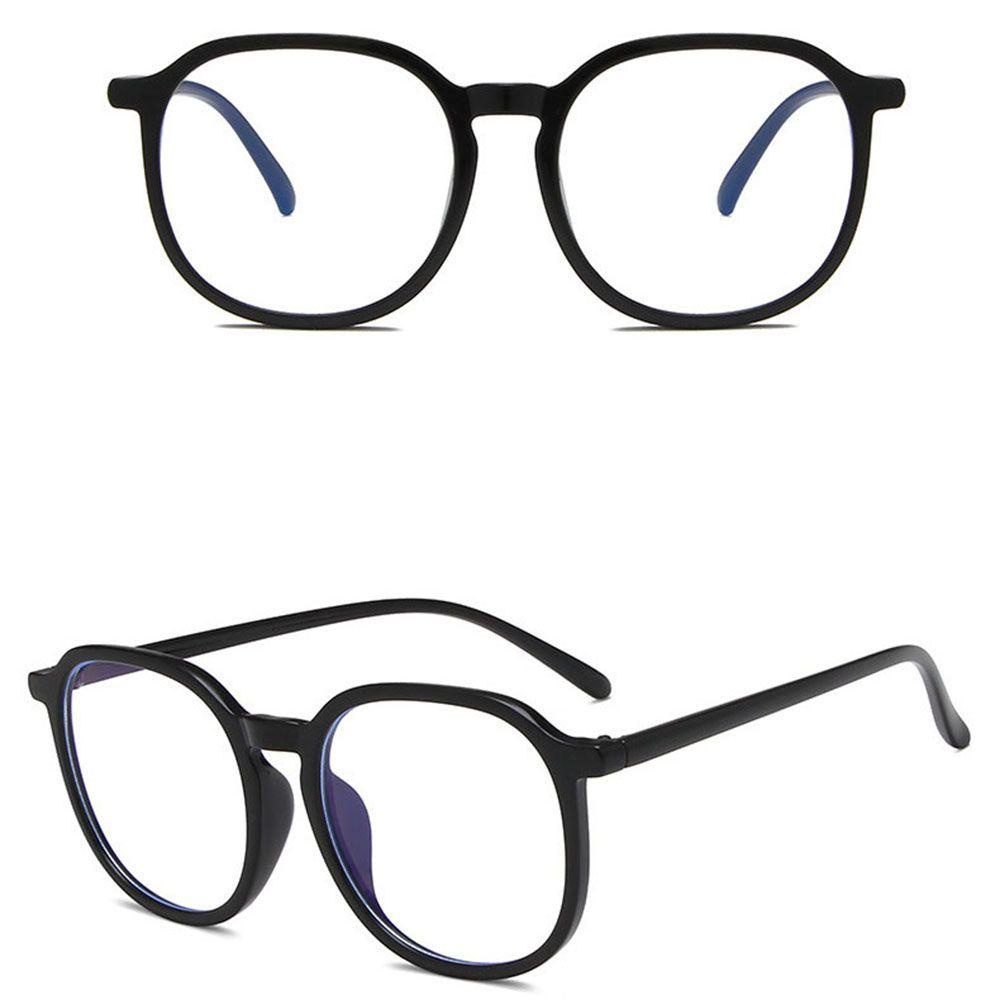 Mắt Kính Gọng Nhựa Chống Ánh Sáng Xanh Phong Cách Retro Thời Trang Cho Nam Nữ