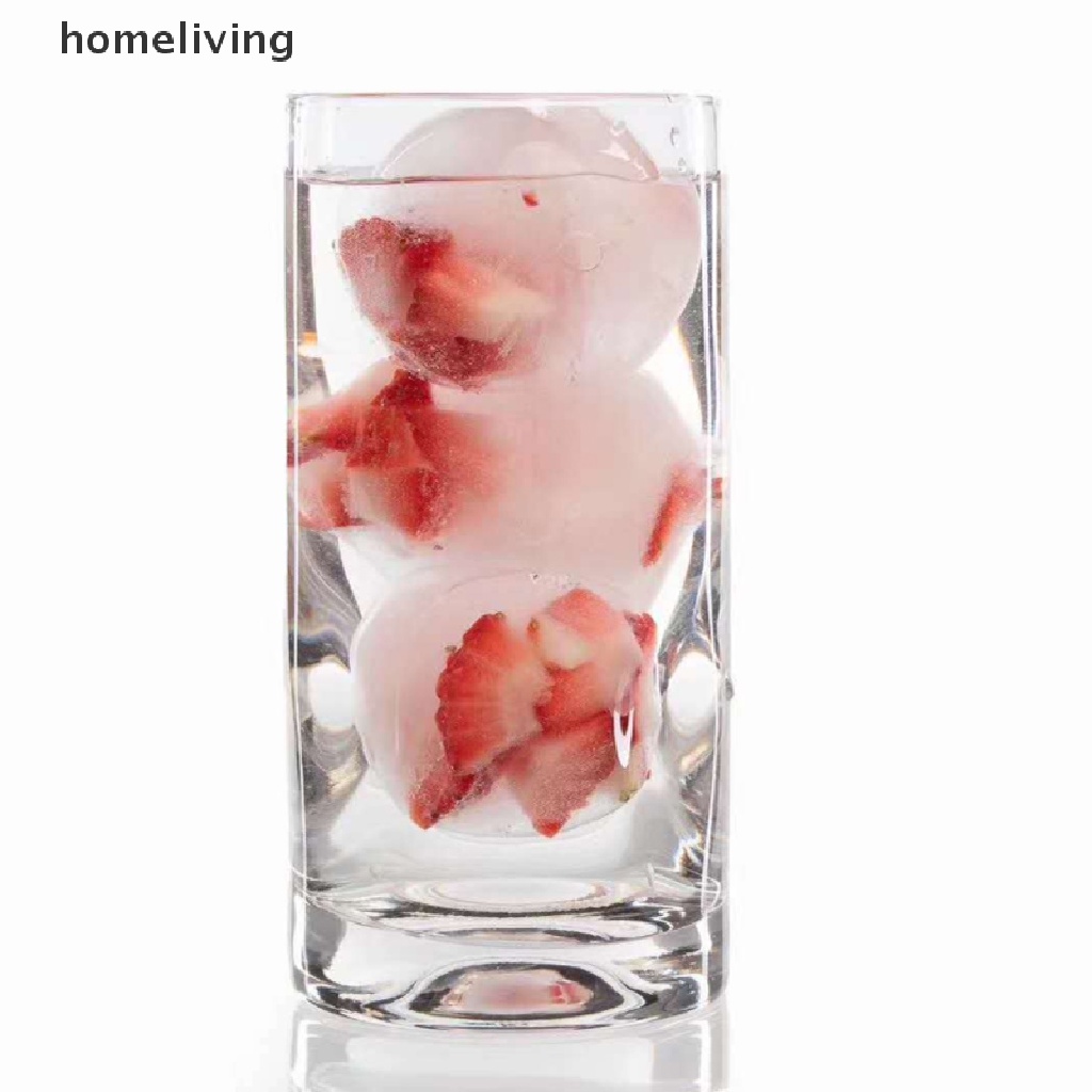 Khuôn Silicone Làm Đá Viên 2.2 &quot;Hình Cầu 4 Ngăn