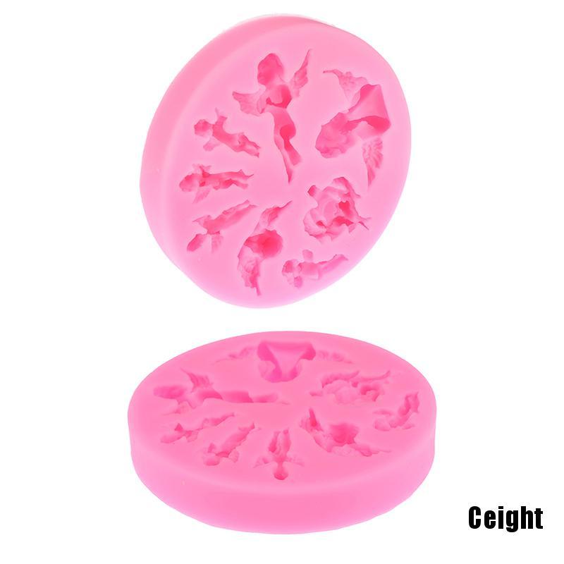 Khuôn Silicone Làm Bánh Hình Thiên Thần Đáng Yêu