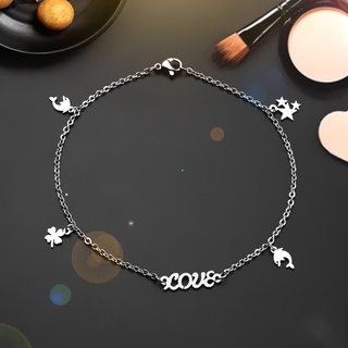 VÒNG, LẮC CHÂN CHỮ LOVE INOX