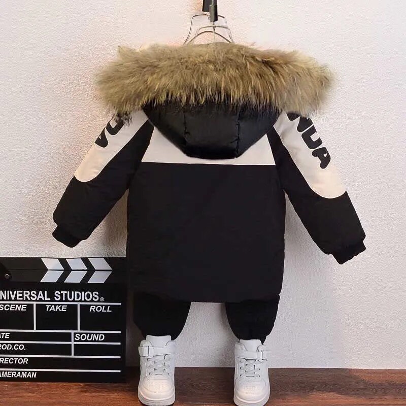 Áo Khoác Kaky Lót Lông Bé trai  Thời trang Thu Đông Quảng Châu