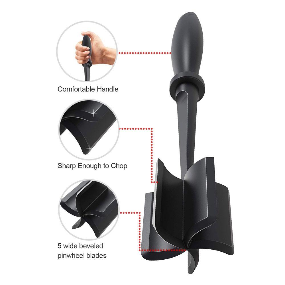 Dụng Cụ Cắt Thịt Cầm Tay Chống Dính Cách Nhiệt Đa Năng Thanh Lịch Dành Cho Nhà