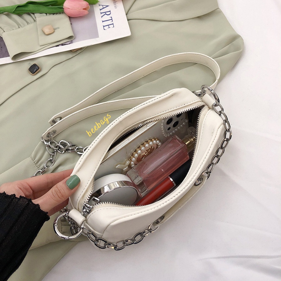 Túi Da Hinh Hộp Dây Xích Nhiều Kiểu Đeo Màu Vàng, Xanh Mint, Đen Dễ Phối Đồ | TX35 | Túi Đeo Chéo Phù Hợp Đi Chơi, Cafe