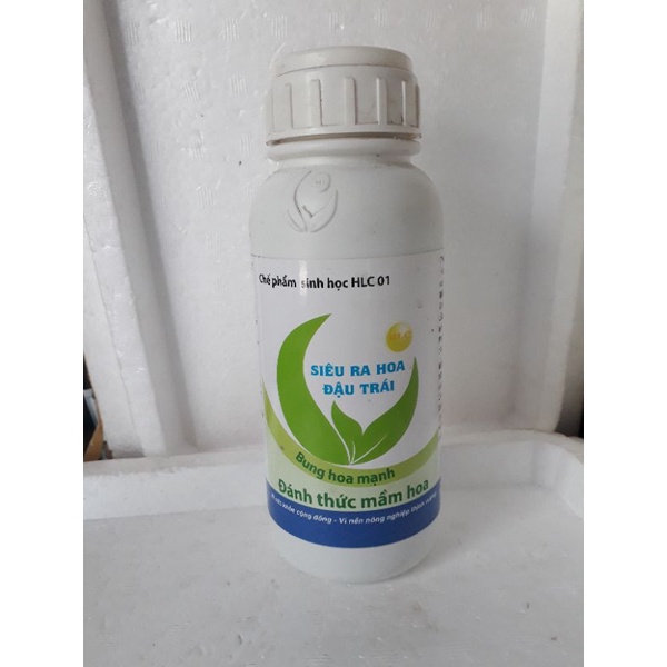 chai 500ml chế phẩm sinh học siêu ra hoa đậu trái (chiết can lớn)