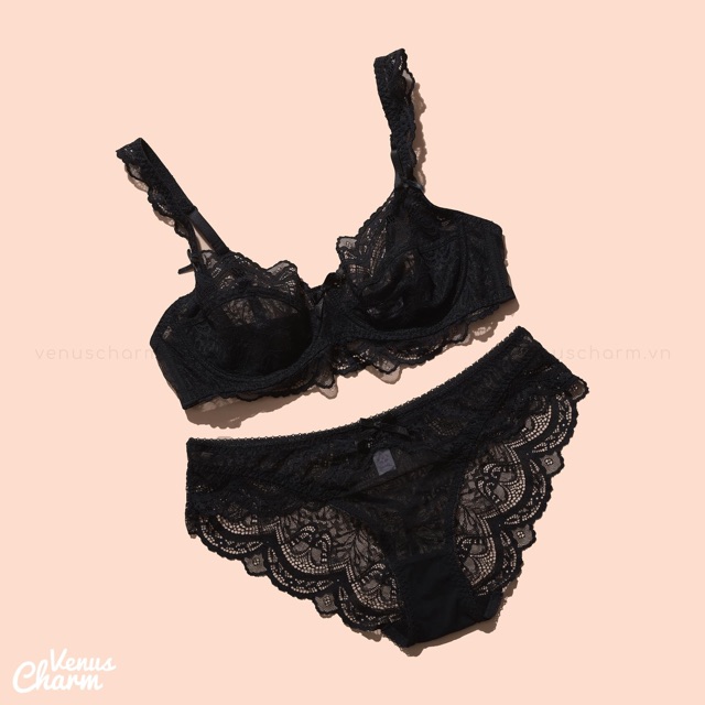 Bộ đồ lót ren mỏng có gọng sexy Venus Charn 9241 | BigBuy360 - bigbuy360.vn