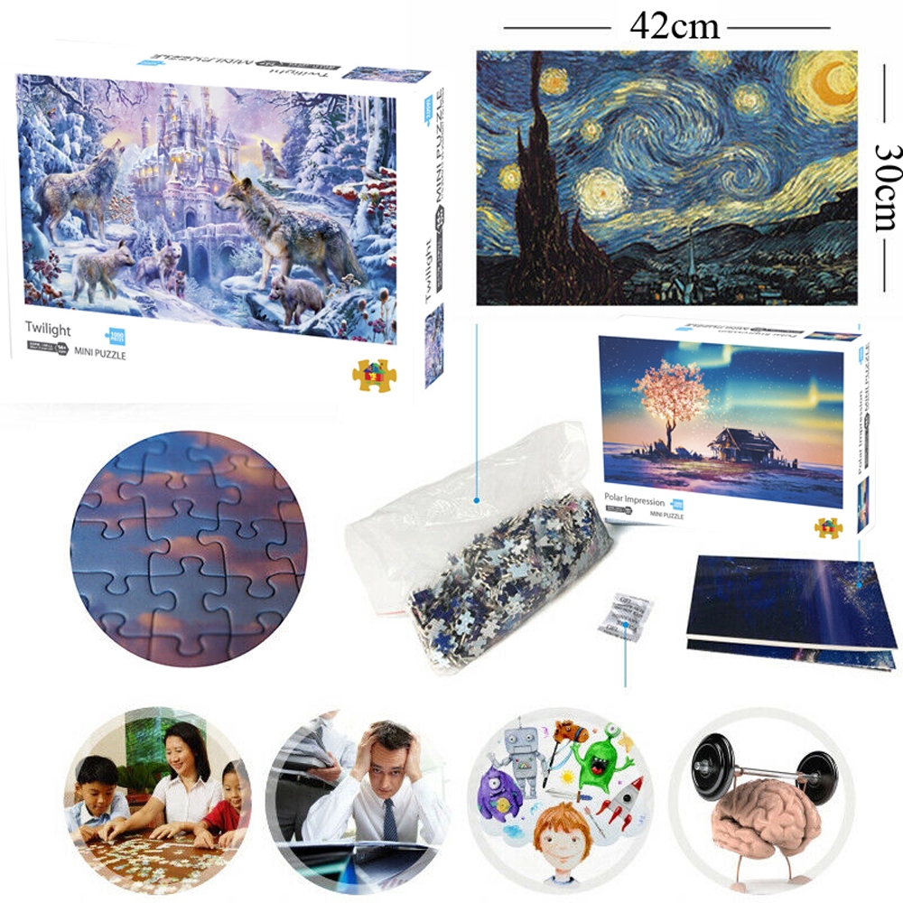 Bộ lắp ghép 1000 mảnh đồ chơi cho bé