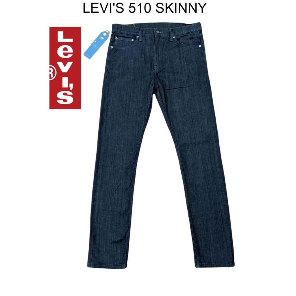 Quần jeans Nam Levi's 510 Skinny W32L32 Hàng Hiệu