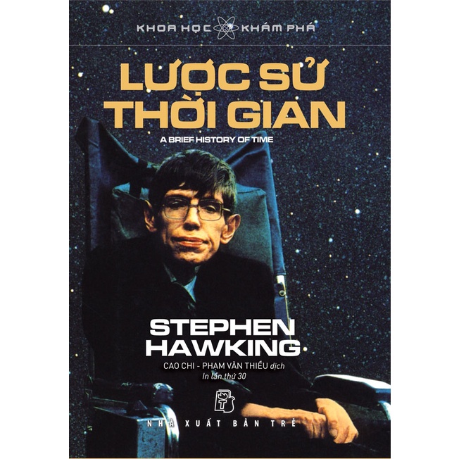 Sách - Lược Sử Thời Gian - Stephen Hawking (Tái Bản 2022) - NXB Trẻ