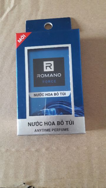 (CHỌN MÙI) NƯỚC HOA BỎ TÚI CAO CẤP ROMANO 18ML.