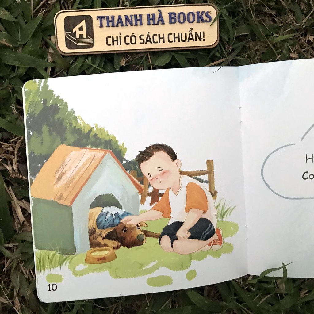 Sách - Cảm xúc của con - Bộ 4 quyển tặng kèm Sticker - Dành cho bé 0 - 6 tuổi (Dòng sách đọc to)