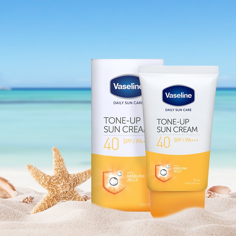 Kem chống nắng Vaseline Daily Sun Care Tone up Sun Cream 40SPF PA+++ 50ml