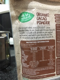 Bột cacao hữu cơ