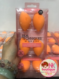 Set mút Real Techniques 4 MIRACLE COMPLEXION SPONGES