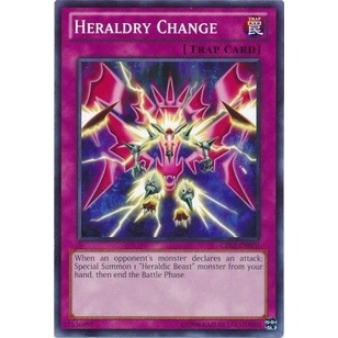 Thẻ bài Yugioh - TCG - Heraldry Change / CBLZ-EN070'