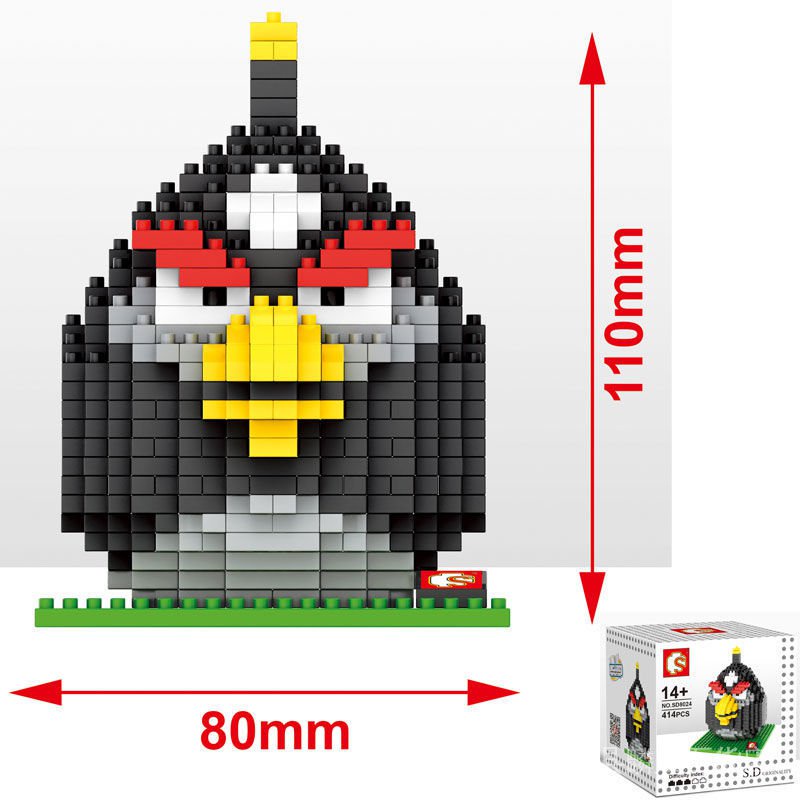 Bộ Đồ Chơi Lắp Ráp Angry Bird Sáng Tạo Cho Bé