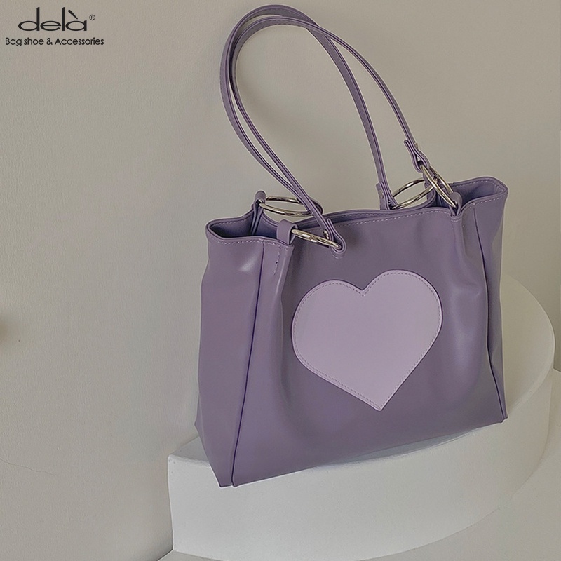 Dela Túi Xách Tote Đeo Vai Sức Chứa Lớn 2022 Thời Trang Dành Cho Nữ