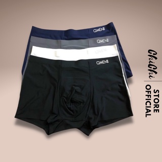 Quần lót nam đùi thun lạnh nhật bản, Quần ship nam boxer không đường may không viền QMEN