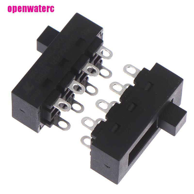 Bộ 2 Công Tắc 3 Vị Trí 8 Pin LQ-103H 12A 250V Chuyên Dụng Cho Máy Sấy Tóc