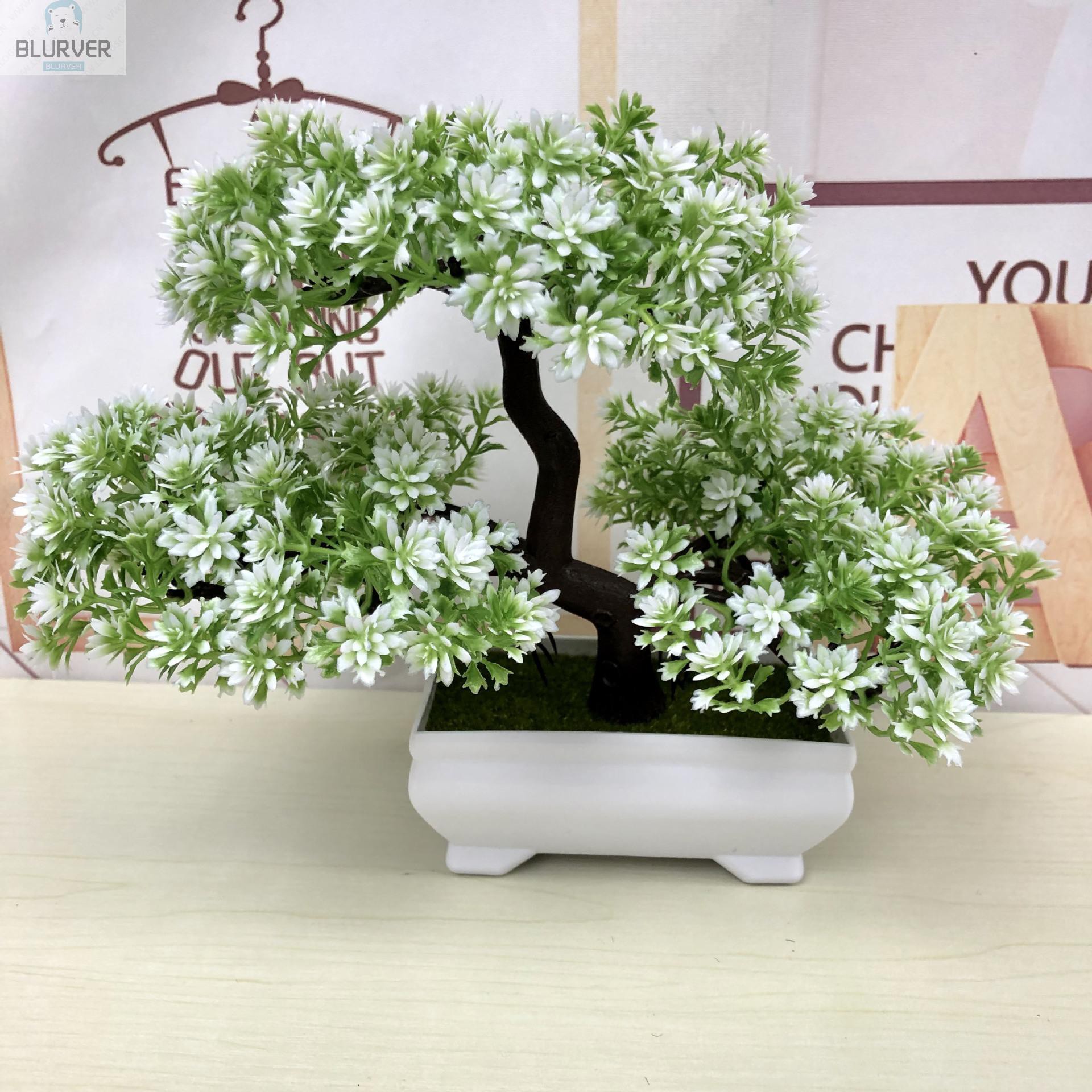 Cây Bonsai Giả Trang Trí Văn Phòng