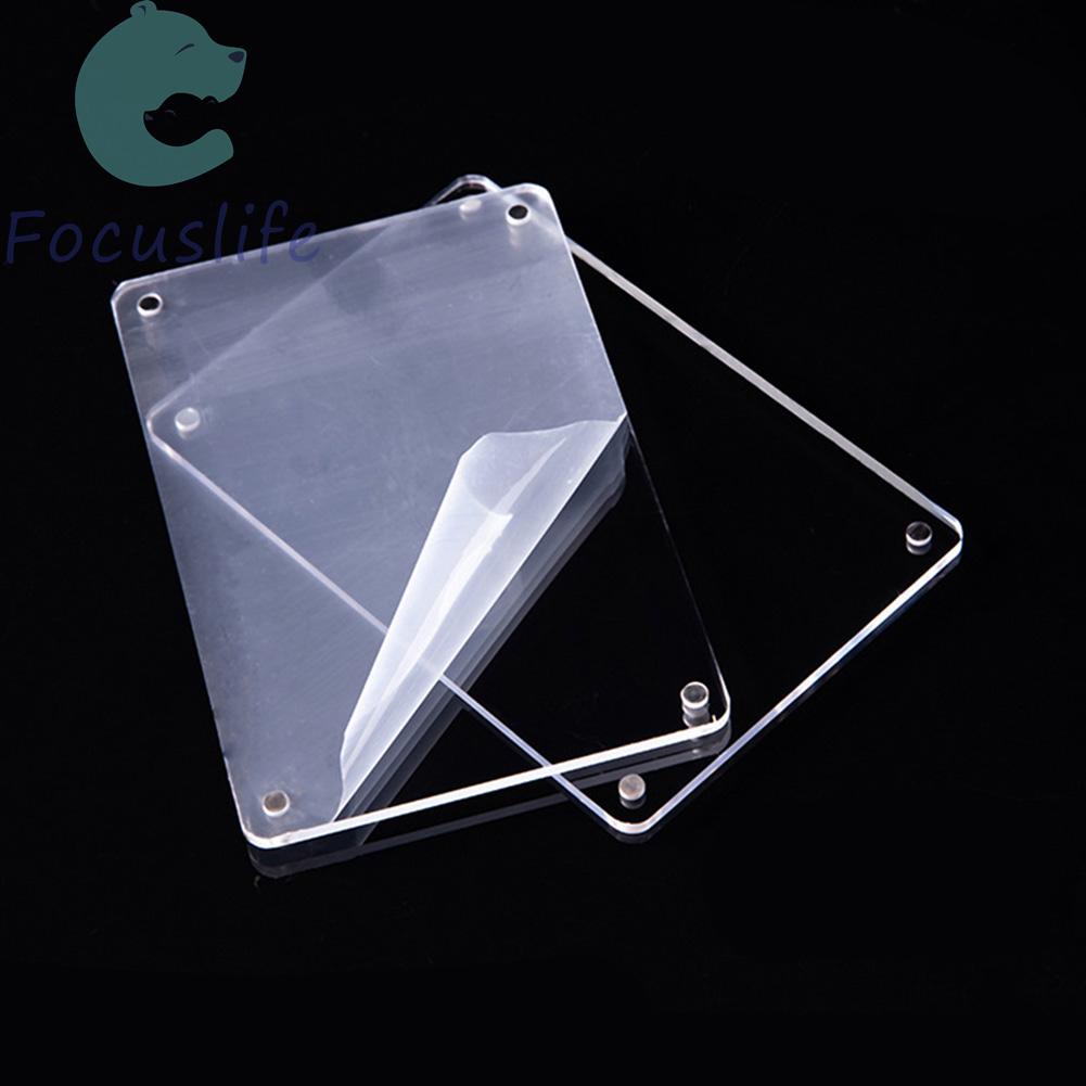 Giá đỡ khung ảnh bằng acrylic trong suốt có nam châm dùng để bàn trang trí