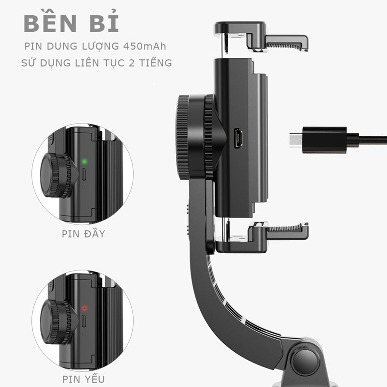 Gậy chụp hình chống rung GIMBAL STABILIZER L08 | BigBuy360 - bigbuy360.vn