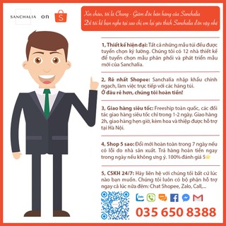 Túi xách công sở đẹp DOODOO cao cấp SD8050