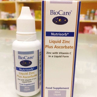 Kẽm Biocare Zinc dạng giọt 30ml