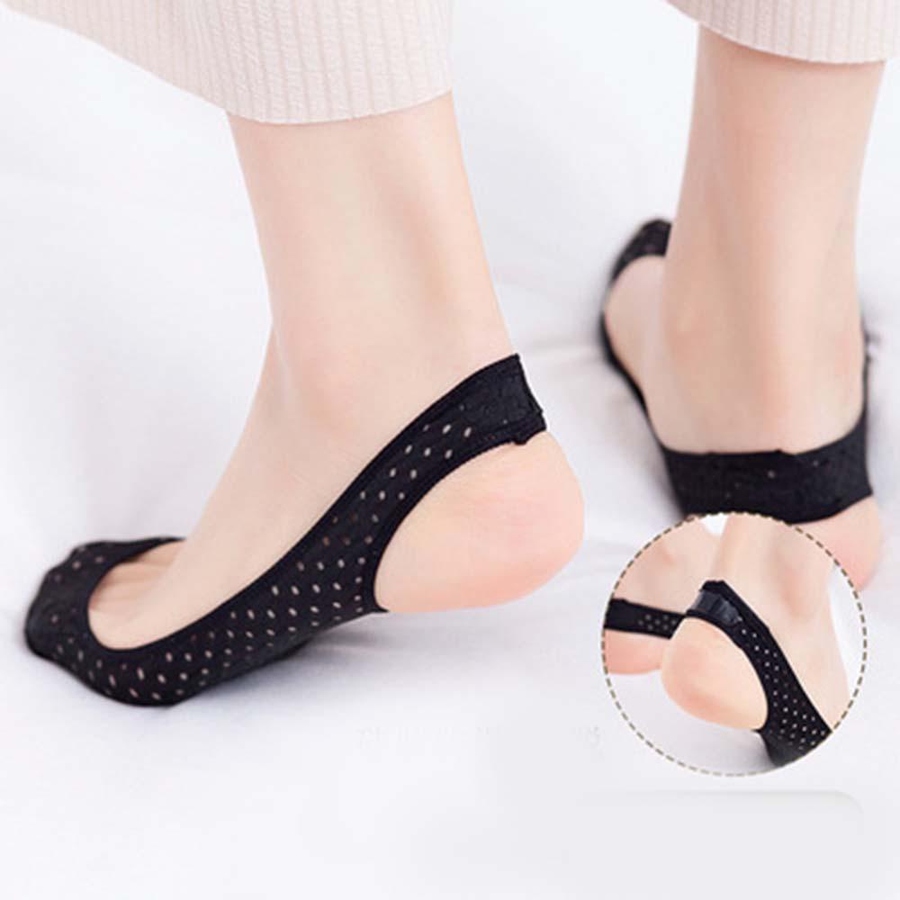 OCEANMAP Vớ Thuyền Thoáng Khí Nửa Bàn Tay Miệng Rộng Vô Hình Cho Nữ