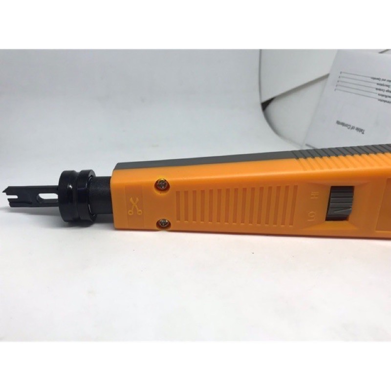 Tool Nhấn Mạng AMP Punch down tool – dụng cụ nhấn cáp vào patch panel & Keystone Jack)