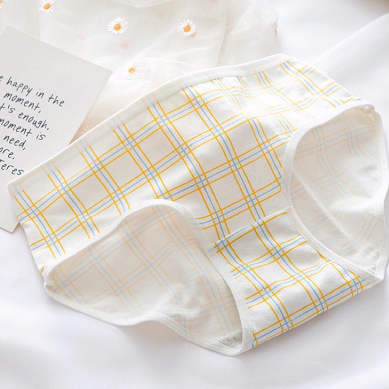 [ HÀNG MỚI VỀ ] Set 5 Quần Chip Cotton - Co Dãn Thoải Mái - Dễ Dàng Vệ Sinh Giặt Giũ - Kháng Khuẩn - Có Thể Làm Quà Tặng