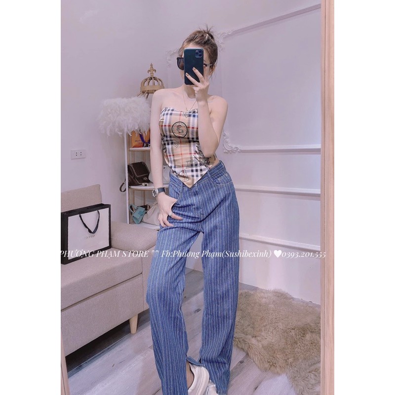 Áo yếm lụa hoa tiết | BigBuy360 - bigbuy360.vn