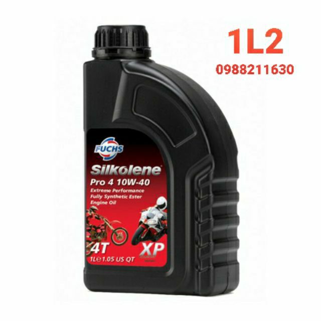 Nhớt Fuchs Silkolene Pro 4 10w40 XP 4T 1L2